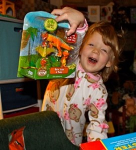 Zoe and her dinosaurs